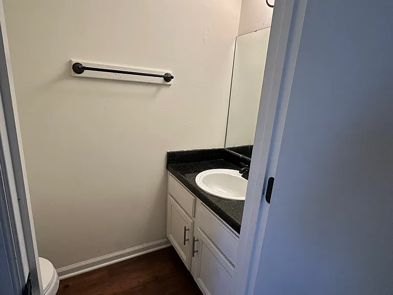 Downstairs powder room