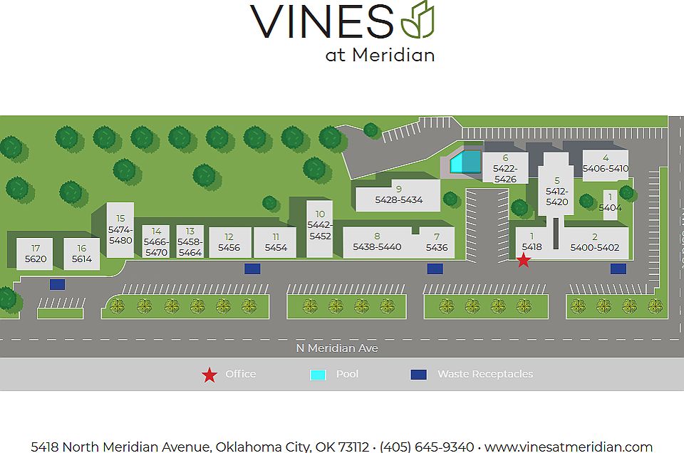 Vines at Meridian Site Plan