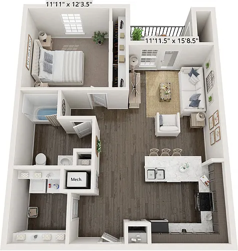 Floor plan Elm