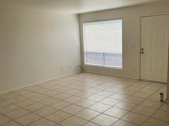 Living room view - The door is the front door.