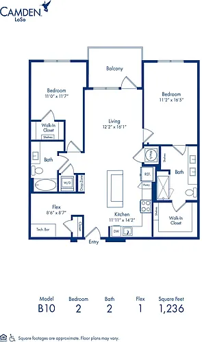 Floor plan B10