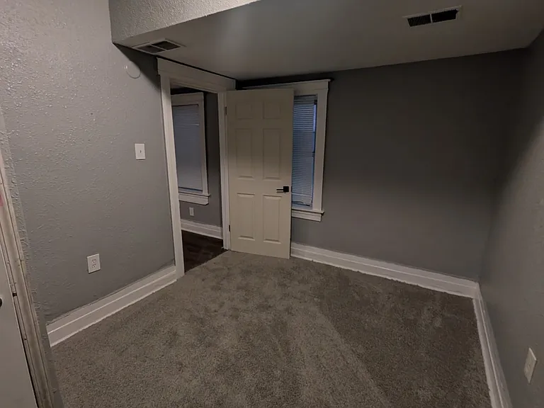 New carpet in bedroom