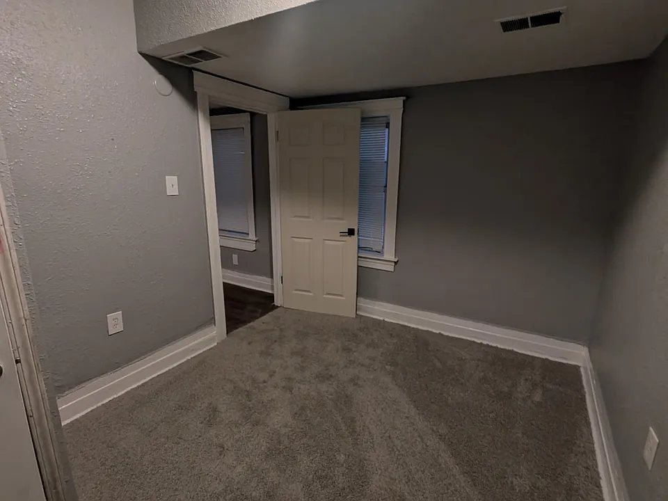 New carpet in bedroom