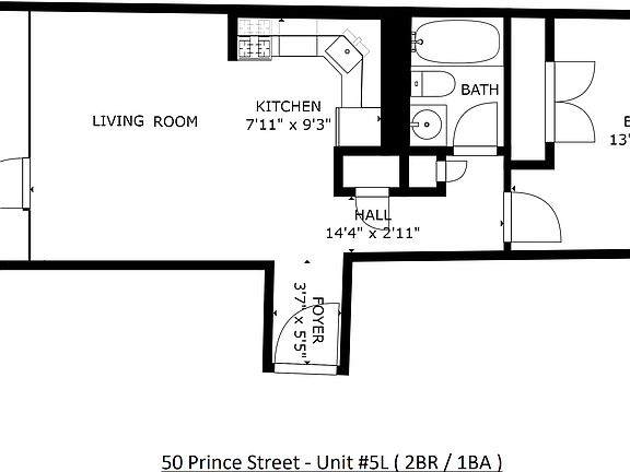2nd image of 50 Prince St APT 6L