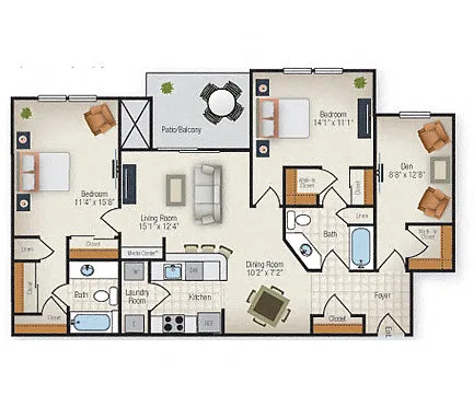 Floor plan The Grand Cypress