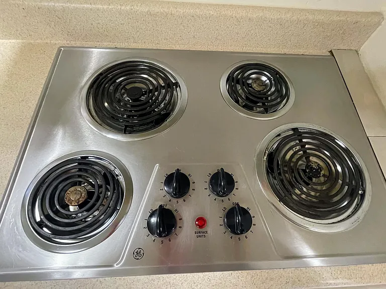 Restored cook top.