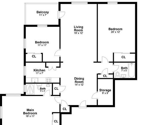 3rd image of 119 S Highland Ave APT 6D