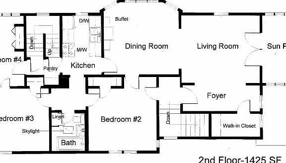 2nd Floor Plan-Apt 2
