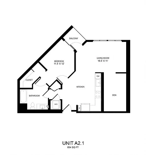 Floor plan A21