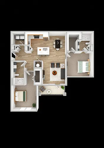 Floor plan CRS-B1