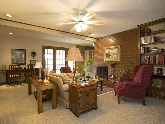 Built in Bookcases in Family Room