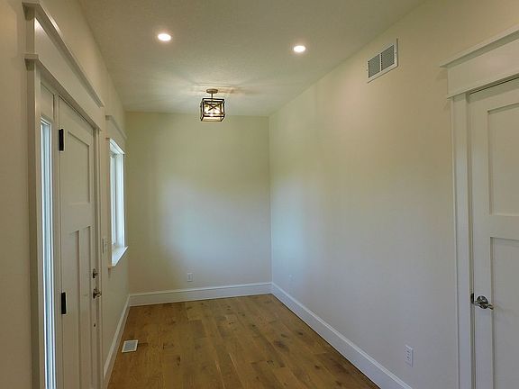 Foyer with coat closet