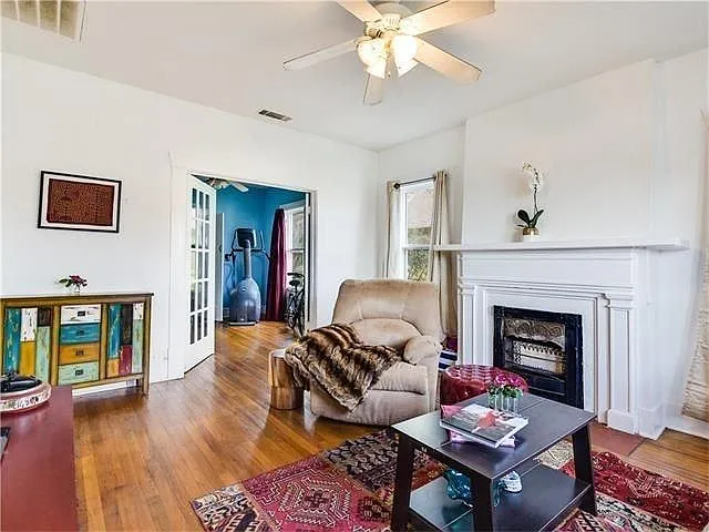 Living and view to full dining/office