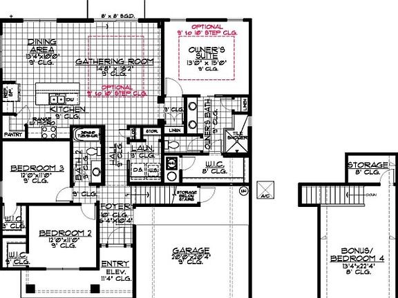 Etowah Bonus floorplan