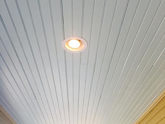 Recessed Lighting on Shared Front Porch