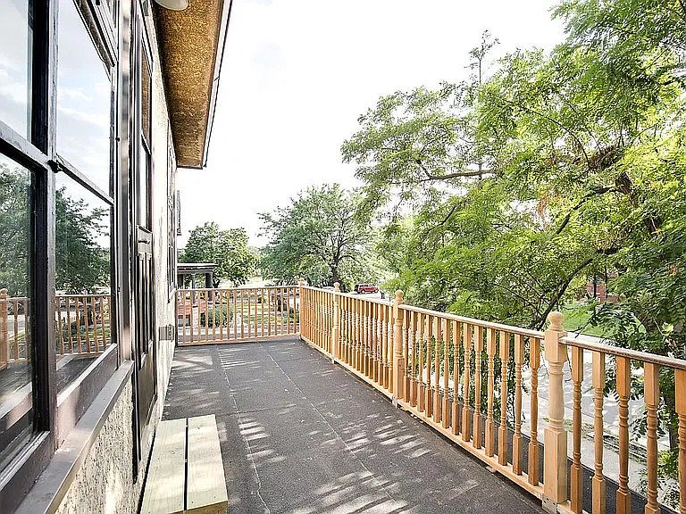 Private balcony