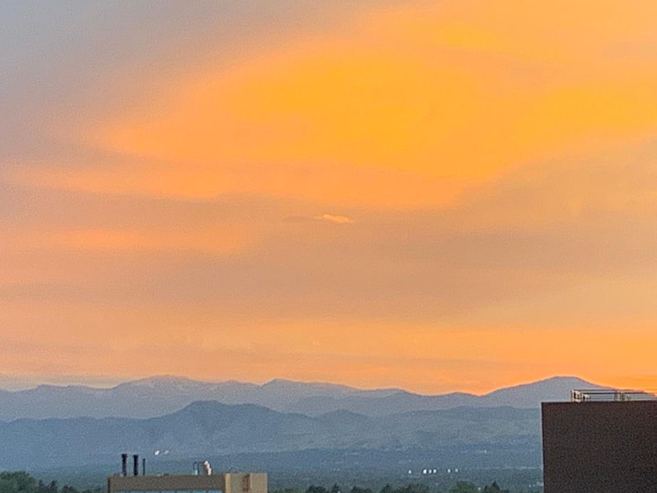 Mountain View from bedroom