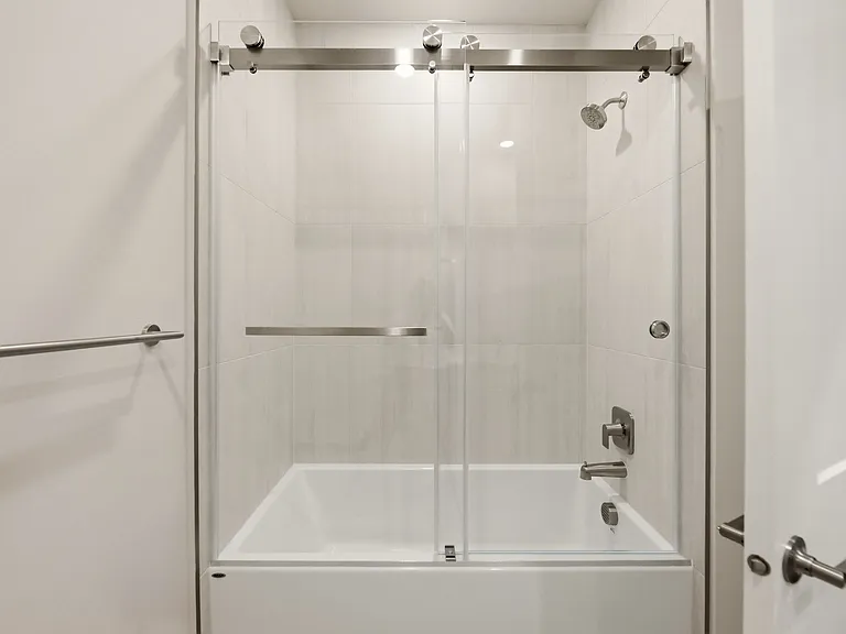 2nd Bathroom with Upgraded Sliding Bathtub Door