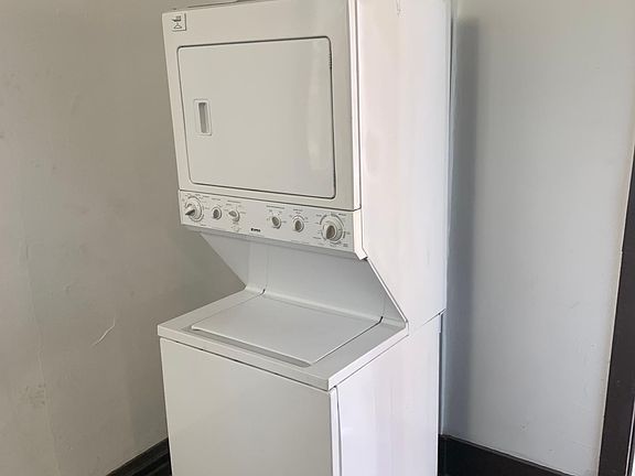 Washer and Dryer Unit.