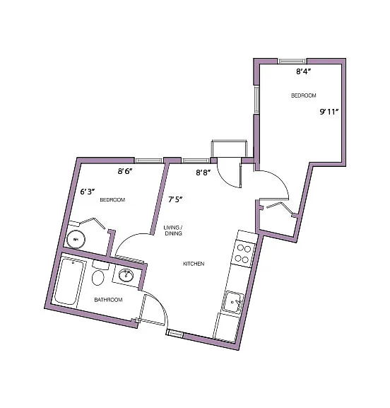 Floor plan Type G