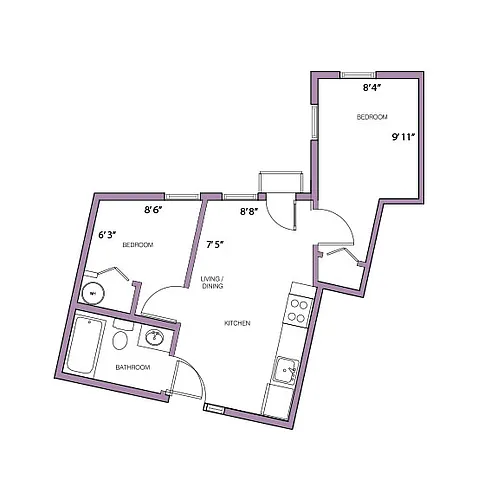 Floor plan Type G