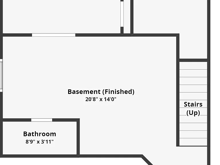 Finished basement