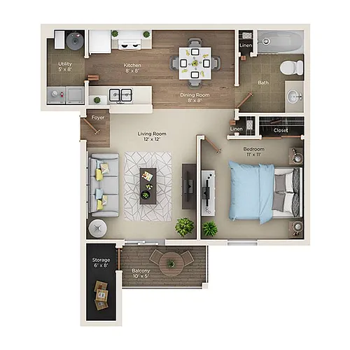 Floor plan Garden