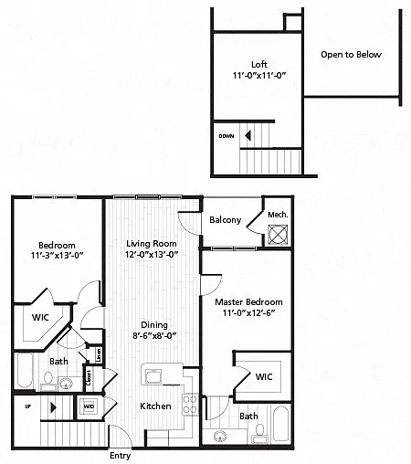 Floor plan C1L