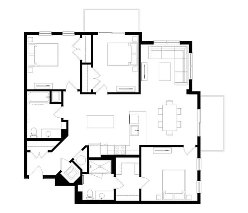 Floor plan C1