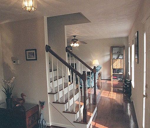 Foyer from dining room