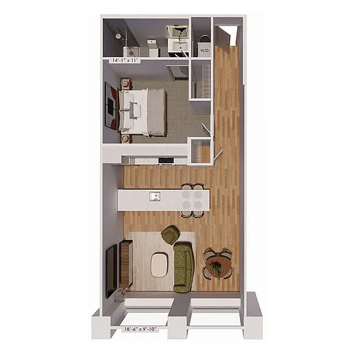 Floor plan A4