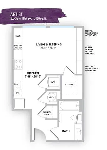 Floor plan Artist - M2