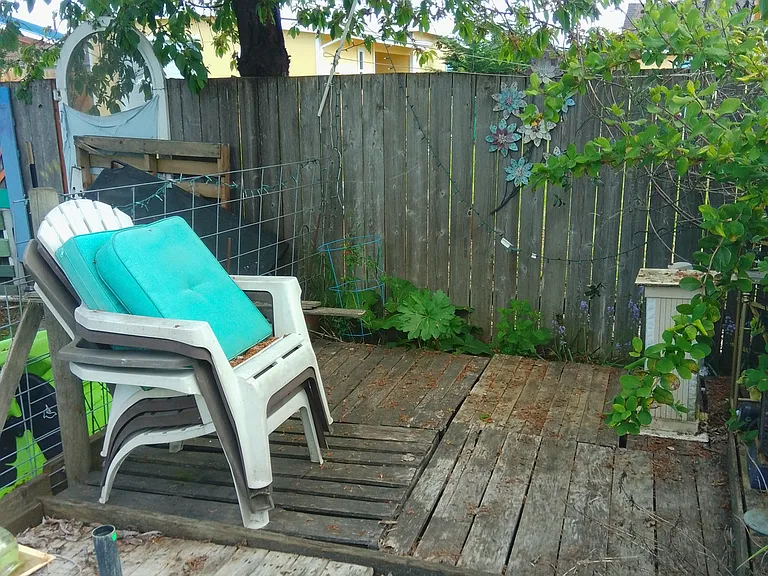 back deck space