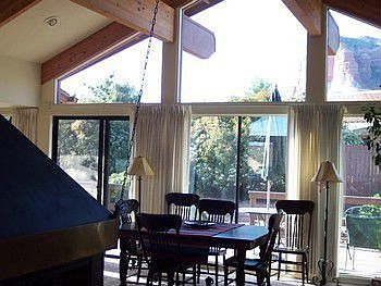 Open dining area