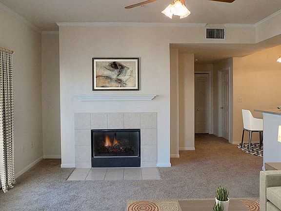 The Woodland Apartments Living Room, Boerne, Texas