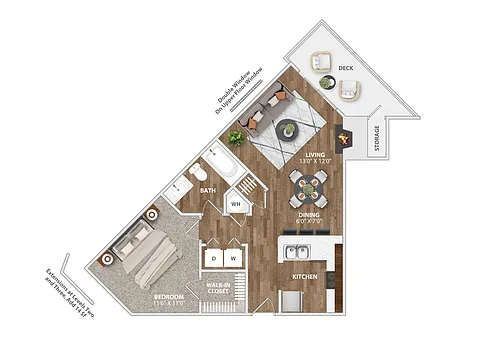 Floor plan The Grove A2