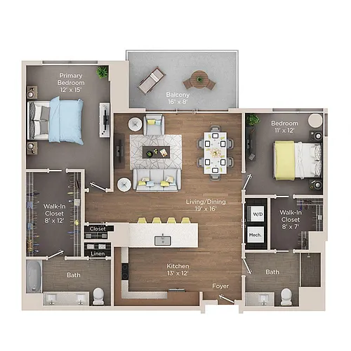 Floor plan C6