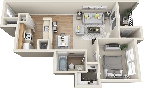 Floor plan The Birchwood