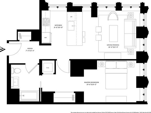 2nd image of 543 W 122nd St #18D