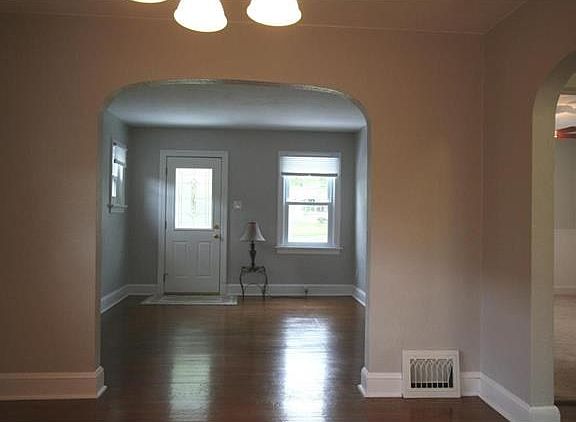 Hardwood floors in the living, dining room and hall. Freshly painted neutral tones.  This home is move in ready.