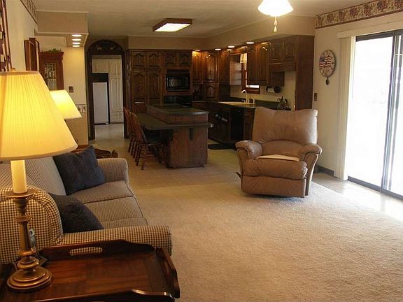 "An open floor plan in the den and kitchen so that no one feels left out!"