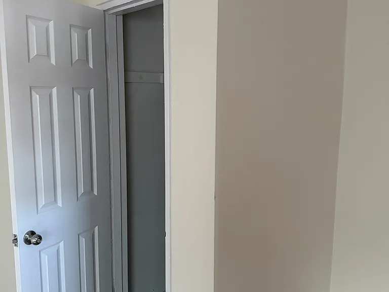Coat closet in the living room