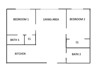 Rented by City Connections Realty