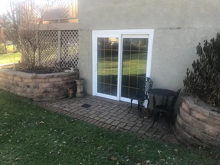 Walk-out basement patio