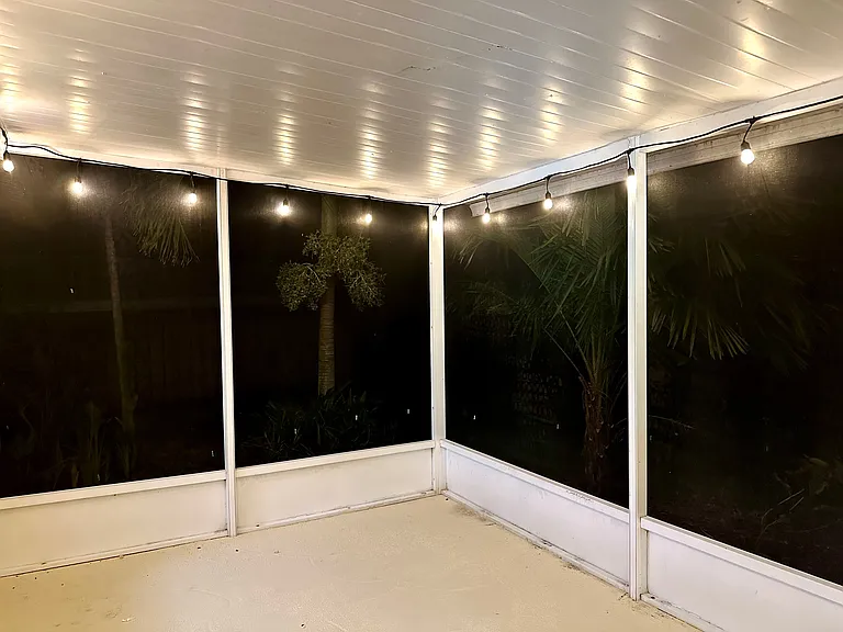 Great views of the tropical back yard