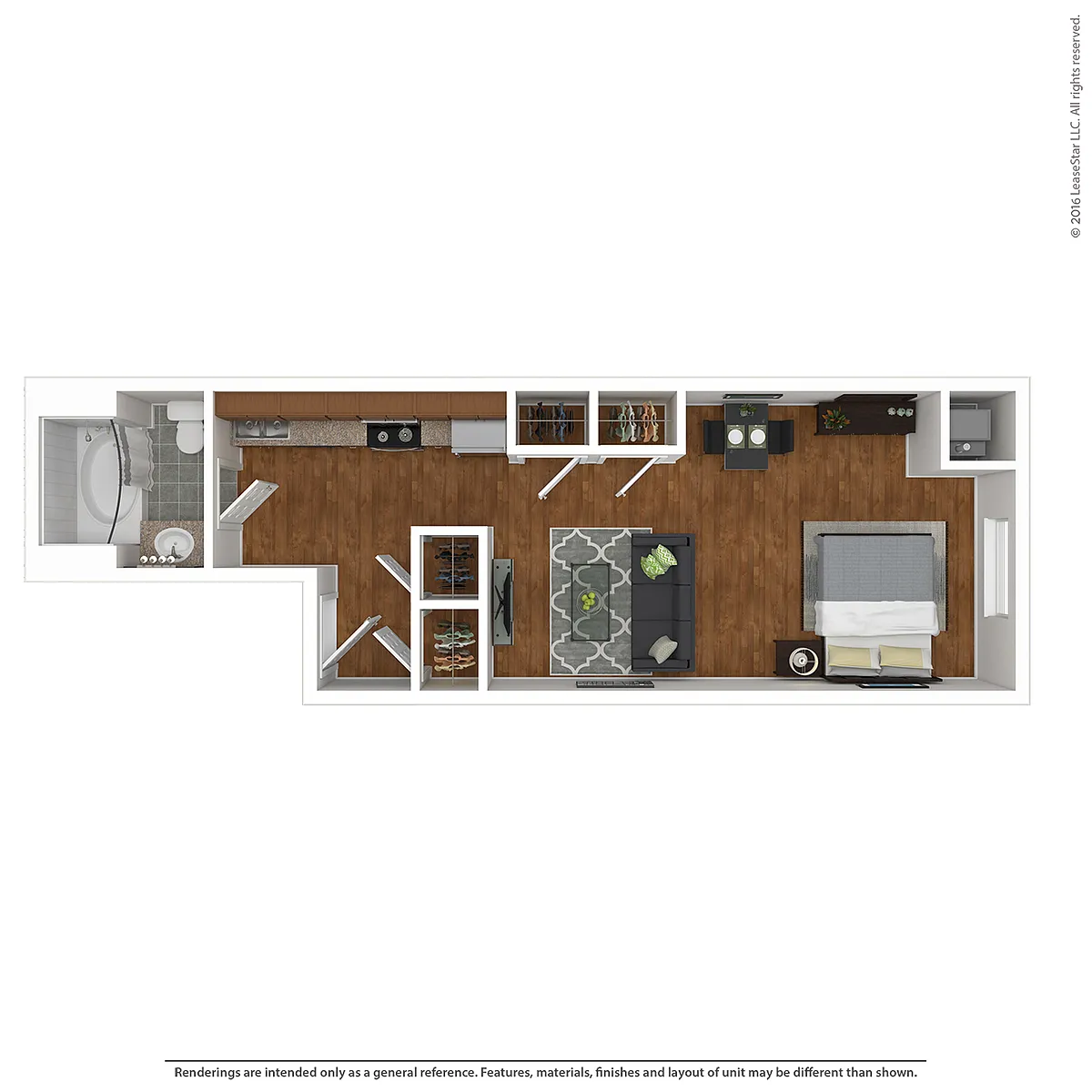 Floor plan STUDIO