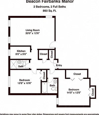Beacon Fairbanks Manor Apartments — Photo 13