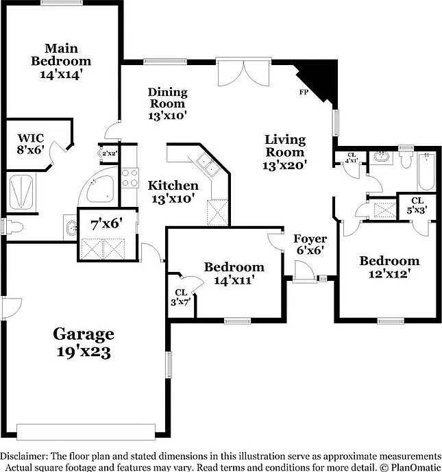 3 bed, 2.0 bath, 1496 sqft, $1,925 — Photo 2