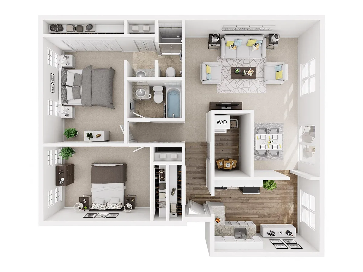 Floor plan The Cohasset - 2nd Floor