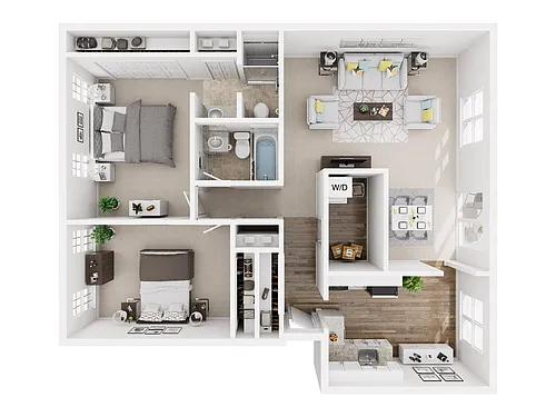 Floor plan The Cohasset - 2nd Floor